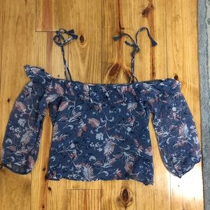 Ella Moss floral blouse